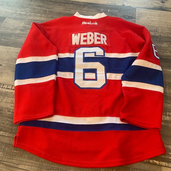 Weber Canadiens hockey team jersey.  Sz L/XL - Picture 2 of 3